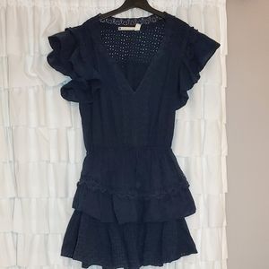Boho navy summer dress